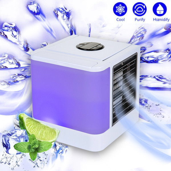 Cheap Portable Arctic Air Cooler Evaporation USB Fan LED Indicator Conditioner Device Home Purifier Humidifier Life Appliance Australia Hot