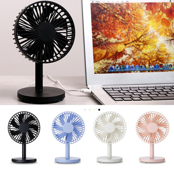 2018 Mini Cooling Fan USB Cooler Desktop Portable Handheld Summer Cooling Fans Electric Desk Students Mute for Home Office Gift