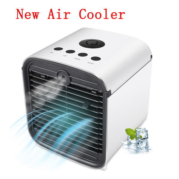 Air Coolers Air Spray Electric Fans Three In One Seven Color Leds Change Mini Size Easy To Carry L-4