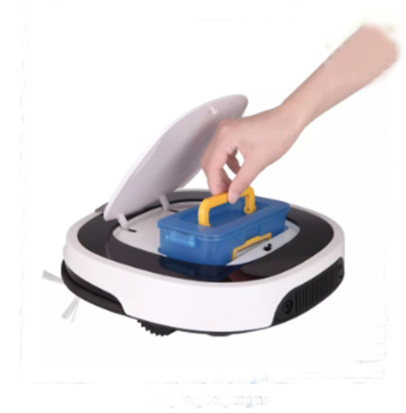 APP 3D robotic vacuum cleaner D5501 cleaning hard wooden floor tile and carpet self-charge planing cleaning patent ultrasonic wave technical