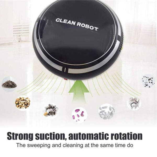 Smart sweeper Automatic USB rechargeable intelligent robot new home mini cartoon charging sweeping machine intelligent vacuum cleaner