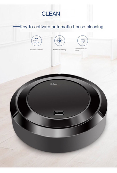 Lazy vacuum cleaner household charge full intelligent sweeper creative gifts automatic sweeper robot mini vacuum sweeper sweep machine