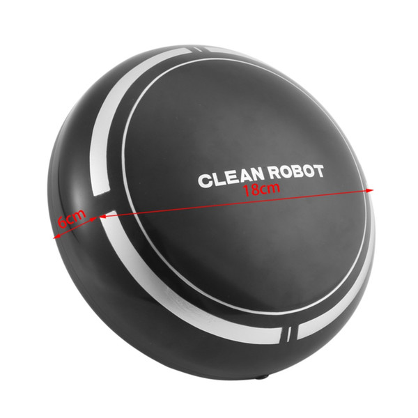 USB Rechargeable Smart Sweeping Robot Mini Cleaning Machine Vacuum Dust Cleaner Robot Clean Flat Wooden