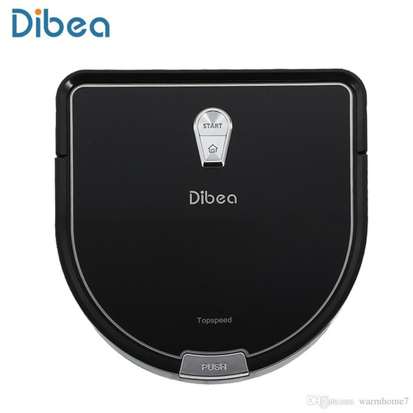 Dibea Robot Vacuum Cleaner Smart with Wet Mopping Robot Aspirador with Edge Cleaning Technology for Pet Hair Thin Carpets TB