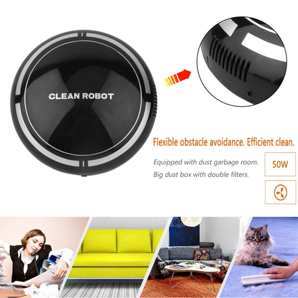 new arrival Mini Intelligent Electric Wireless Automatic Multi-directional Round Smart Sweeping Robot Vacuum Cleaner For Home