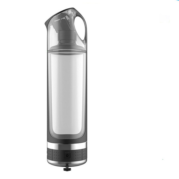 Hydrogen Rich Water Generator Lonizer Glass 500ML Bottle Alkaline Energy Cup Healthy Portable Anti Aging Bottle USB Home Office