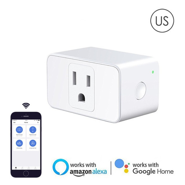 Meross Mini Smart WiFi Plug Compatible with Amazon Alexa Google Assistant Voice Control Mini APP Remote Control Smart Socket NB