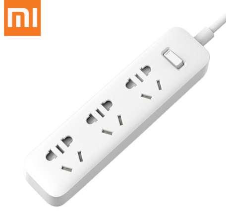 Original Xiaomi Mijia Home Power Strip 1M Cable 3 Extension Socket Power Converter Adapter Mi Electrical Socket