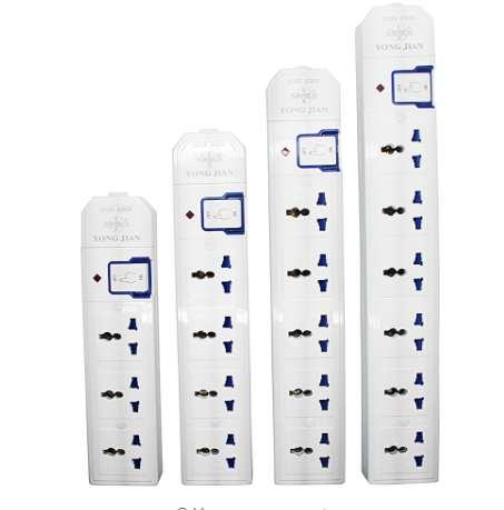 Universal AC Electrical Rewireable Power Strip 3/4/5/6 US/EU/UK/AU/CN Outlets Extension Socket Cord Cable 10A 250V 2000W