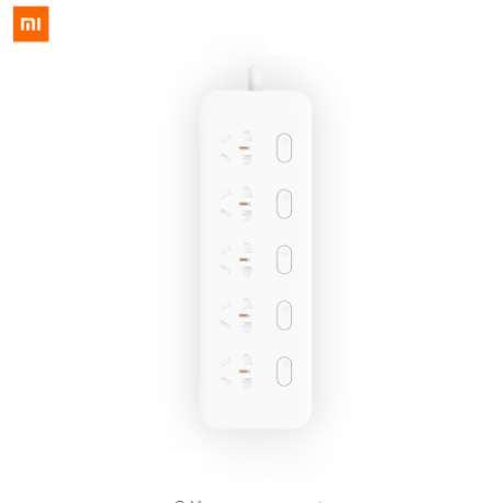 Original Xiaomi Power Strip Socket With 5 Sub-control Switch 5 Sockets Overload Protection 250V Max Safety Door