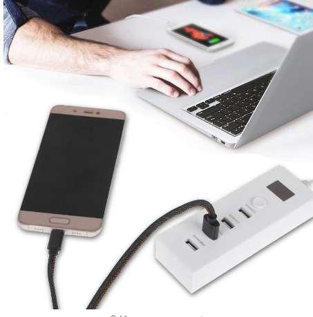 4 Ports Multifunction USB Charger Quick Charging Smart Plug Power Strip 5V 2A Extension Socket(EU) Home Electronics New