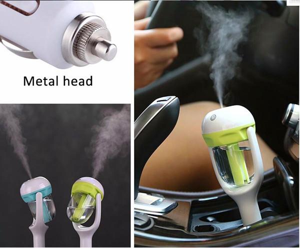 12V Portable Auto Mini Car Aroma Diffuser Humidifier Car Aromatherapy Humidifier Air Diffuser Purifier essential oil diffuser