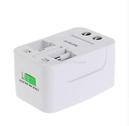 EU AU UK US To Universal World Travel AC Power Plug Convertor Adapter Socket