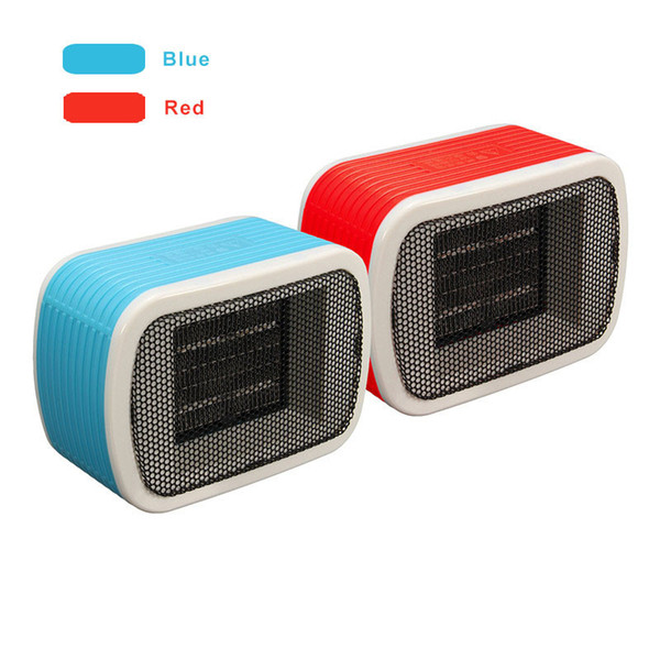 PTC Ceramic Space Mini Stereo Heaters Electric 220V 500W Warm Winter Mini desktop Fan Heater Forced Home Applicance