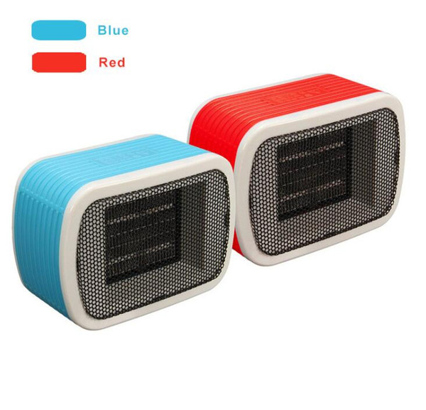 PTC Ceramic Space Mini Stereo Heaters Electric 220V 500W Warm Winter Mini desktop Fan Heater Forced Home Applicance