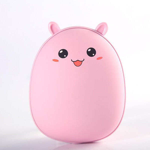 Creative Design 2600mAh Portable USB Rechargeable Hand Warmer Best Gift in Winter Girl Indoor Outdoor Power Bank For iPhone Samsung Huawei