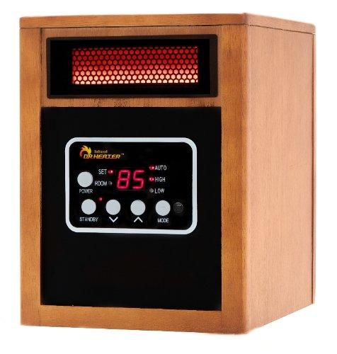 00:07 00:40 View larger image Electric infrared heater wood with remote control Electric infrared heater wood with remote control Electric