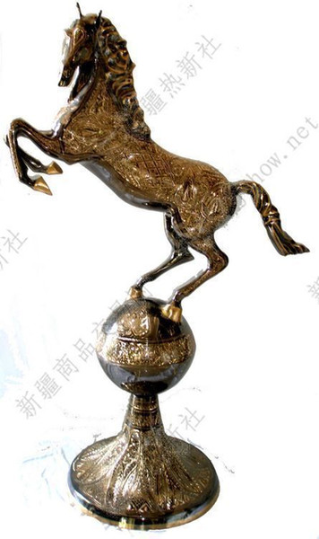 Pakistan senior carved on the bronze anniversary special offer exquisite workmanship 1M the biggest horse ball