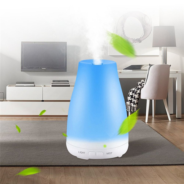 stock 100ml 7color Essential Oil Diffuser Portable Aroma Humidifier Diffuser LED Night Light Ultrasonic Cool Mist Fresh Air Spa Aromatherapy