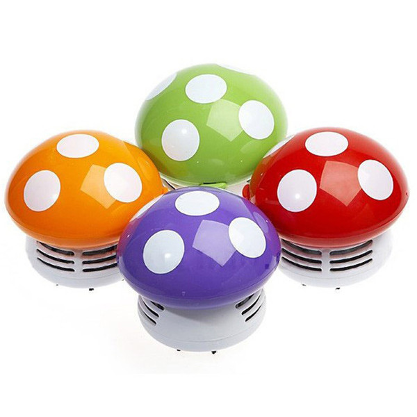 Creative cute gifts, mini mushroom, desktop dust collector, keyboard, desktop dusting, cartoon cleaning machine