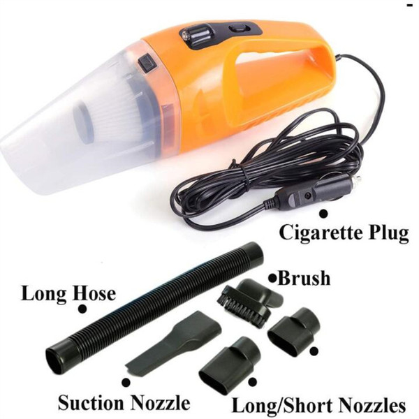 Car Vacuum Cleaner High Power LeadCon DC 12v Strong Suction Portable Handheld Car Vacuum