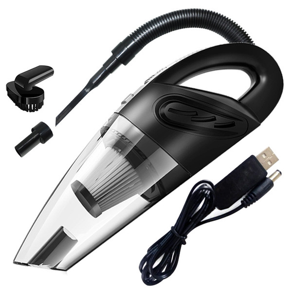 Hand-held vacuum cleaner, mini car vacuum cleaner, fast charging technology, suitable for home and car cleaning, wet and dry