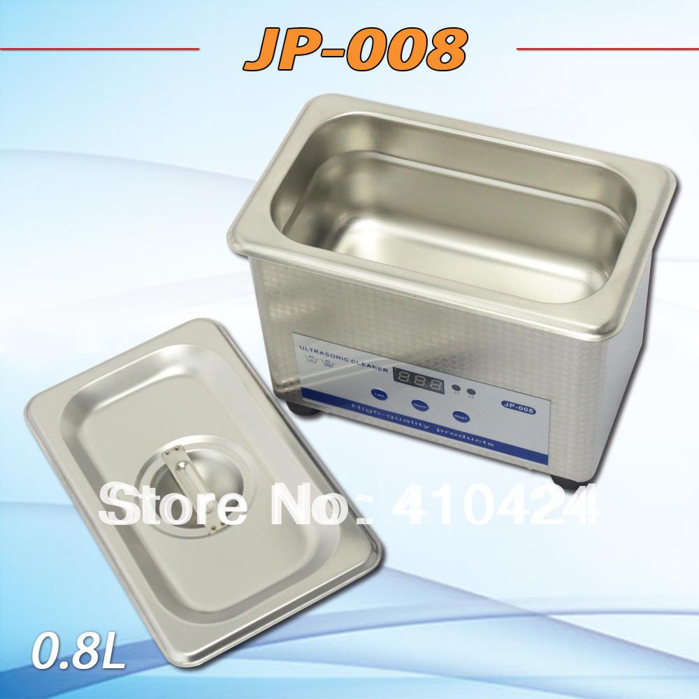 JP-008 0.8L 110V/220V digital small ultrasonic cleaner for household glasses jewelry watch cleaning