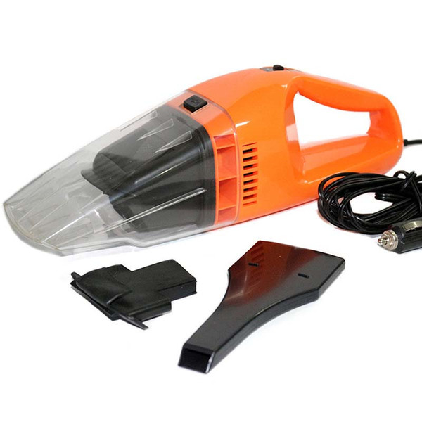 120W 12V car vacuum cleaner handheld mini super suction 5m cable portable car home gift color packaging