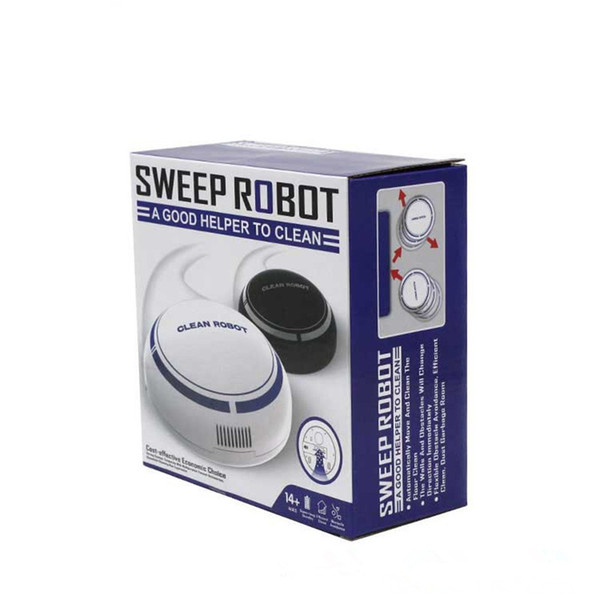 Household Mini Cartoon Rechargeable Smart Sweeping Robot Slim Sweep Suction Machine Small Mini Vacuum Cleaner Sweeping