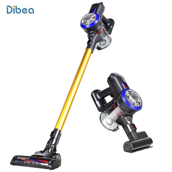 Dibea Lightweight Cordless Handheld Stick Vacuum Cleaner Portable 9000Pa Dust Collector Aspirator with Motorized Brush TB