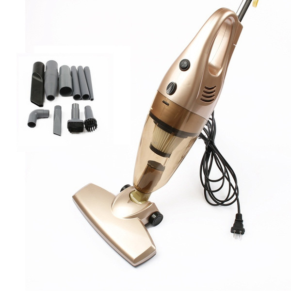 HIMOSKWA Multifunctional Mini Rod Vacuum Cleaner Handheld Dust Collector Strong Suction Home Aspirator Carpet Cleaner 12 Nozzles