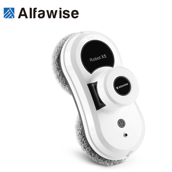 Alfawise S60 Vacuum Cleaner Robot Remote Control High Suction Anti -Falling Best Robot Vacuum Cleaner Window Glass Cleaning Robot