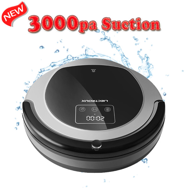 (Fba )Liectroux Robot Vacuum Cleaner B6009 ,Map Navigation ,Smart Memory ,Suction 3000pa ,Dual Uv Lamp ,Wet Dry Mop ,Robot Aspirador