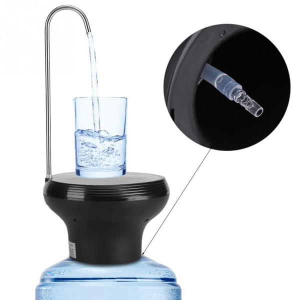 Portable Electric Drinking Water Bottle Pump Dispenser 5W USB Rechargeable with 1.2L 1.8L Volume Quick Button