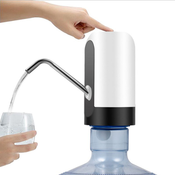 Automatic Drinking Water Pump Barrel Switch Button Water Bottle Pump Gallon Bottle Drinking Electric Dispenser USB