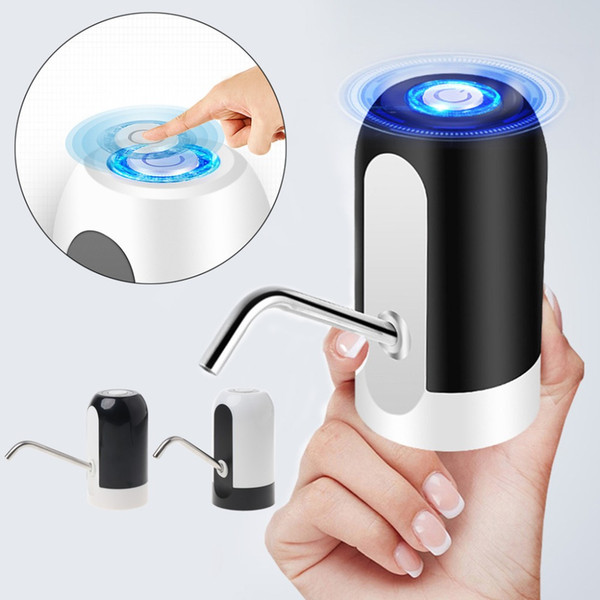 Mini Portable 4W 5V Automatic Electric Portable Water Pump Dispenser Gallon Drinking Bottle Switch USB Charging