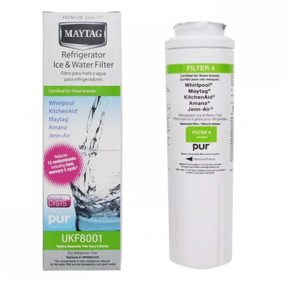 UKF8001 Water Filter Maytag UKF8001Pur Fridge Water Filter UKF Replacement Cartridge refrigerator