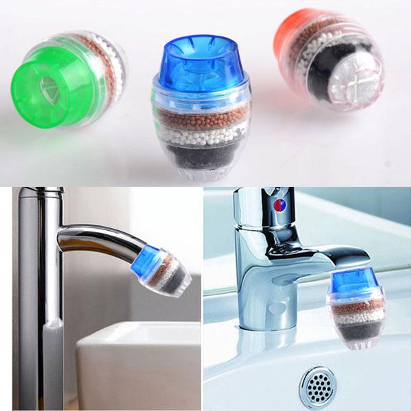 MINI Home Coconut Carbon Cartridge Faucet Tap Water Clean Purifier Filter E00679