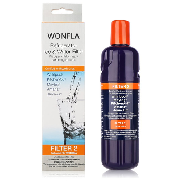 Free shipping Replace W10295370A EveryDrop by Whirlpool Refrigerator Water Filter 2 ice and water refrigerator water filter