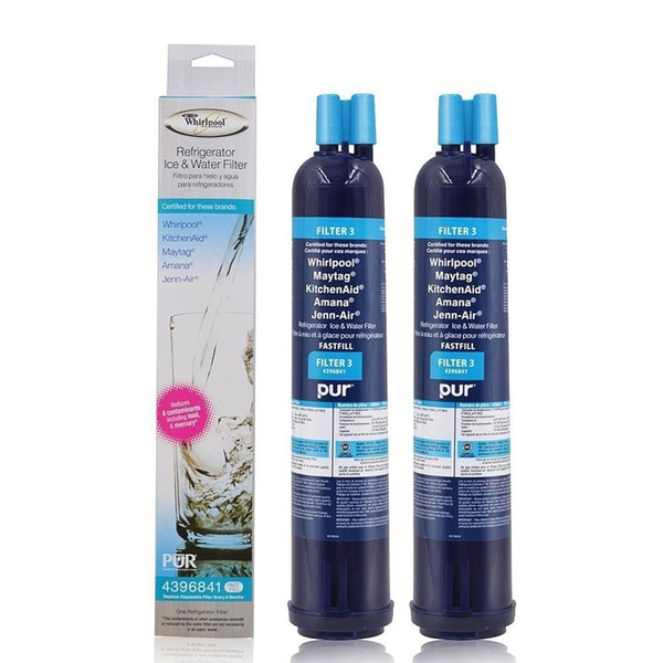 2-PACK 4396508 refrigerators Whirlpool EveryDrop Refrigerator Water Filter 5 Ice and Water refrigerator filters