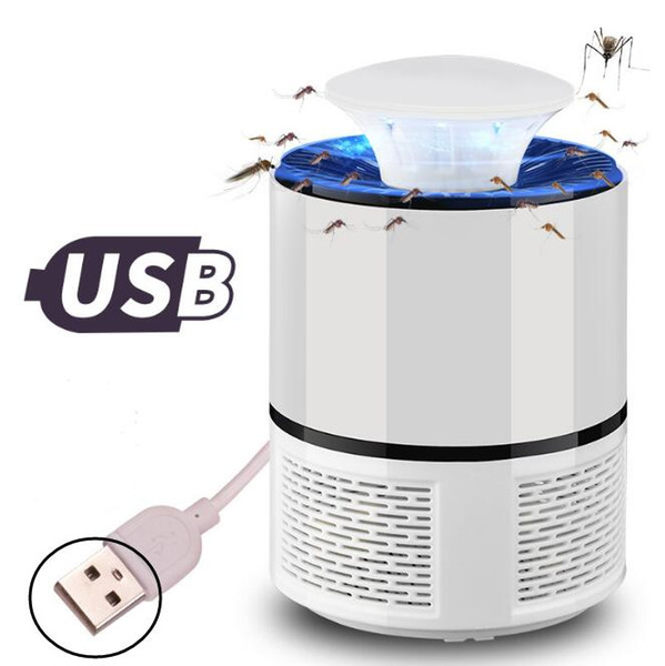 USB Photocatalyst mosquito killer lamp Mosquito Repellent Bug Insect Trap light UV Light Killing Trap Lamp Fly Repeller