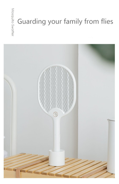 a high-end fly swatter;USB charging;Double safety switch;With lighting function;Kill flies,Keep families away from the interference of flies