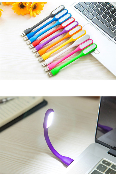 EASYA Flexible USB LED Light Lamp Portable Super Bright USB LED Lights for Power Bank Computer PC Laptop Notebook Desktop Use