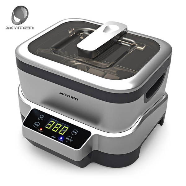 SKYMEN 1.2L Digital Ultrasonic Cleaner Basket Sterilizer Cleaner Sterilizing Nail Tools Disinfection Machine Intelligent Cleaner