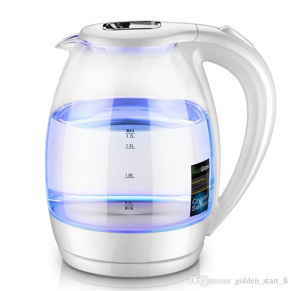 Electronic 1.7L Stainless Steel Electric Water Kettle To Boil Tea Kettles Automatic Power-Off Kitchen Appliances