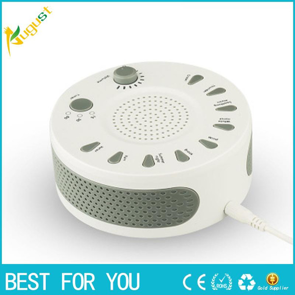 Hot Sale 2018 New Sound Relaxation Machine Household Sleep Helper with 9 Nature Music Health Care Sleep Stop Snoring Sleep Helping Device