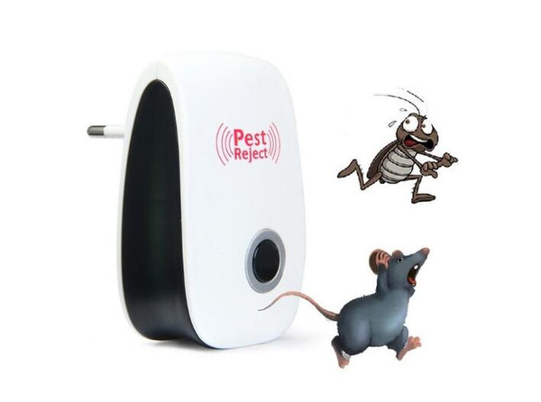 Enhanced Version Electronic Cat Ultrasonic Anti Mosquito Insect Repeller Rat Mouse Cockroach Pest Reject Repellent EU/US Plug