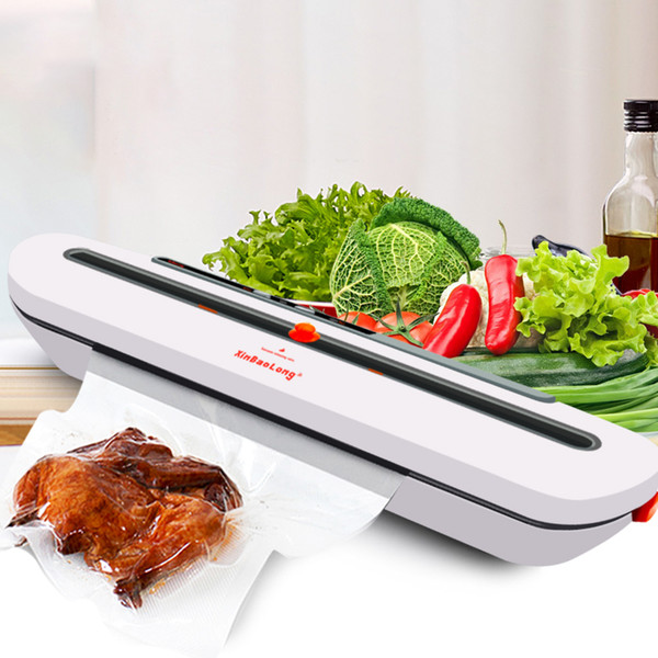 Household Food Vacuum Sealer 220V/110V 80W Packaging Machine Film Sealer Vacuum Packer Smart Vacunm era