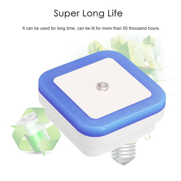 Mini Novelty Square Bedroom Lamp Light Control Nightlight,Low Power Consumption,Super Long Life,High Cost Performance