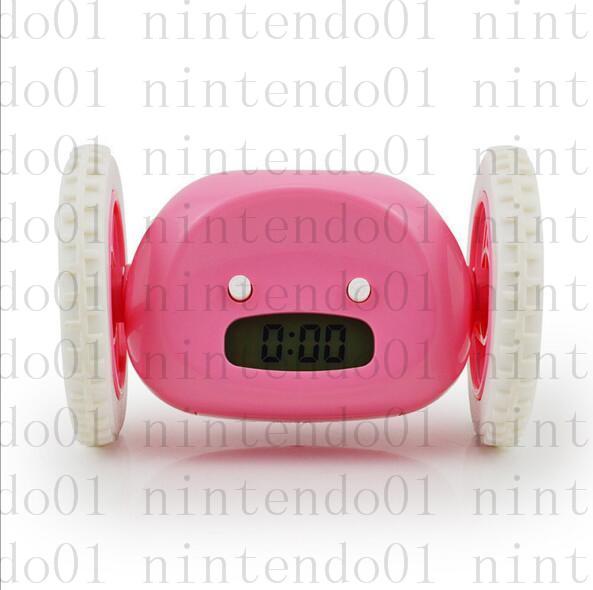 Popular 100% new and high quality Escape moving Alarm clock LED Digital Display Lazy electronic clock